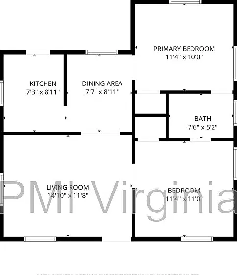 2 bed, 1.0 bath, 702 sqft, $1,500 — Photo 2