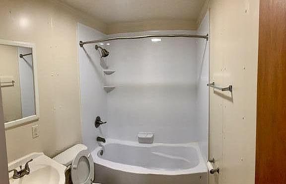 Bathroom has been newly renovated