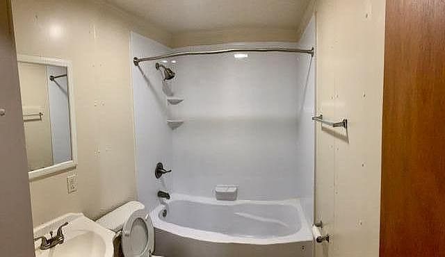 Bathroom has been newly renovated