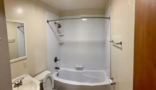 Bathroom has been newly renovated
