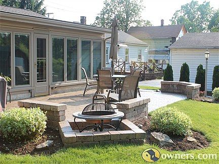 First Patio off back of the House 2