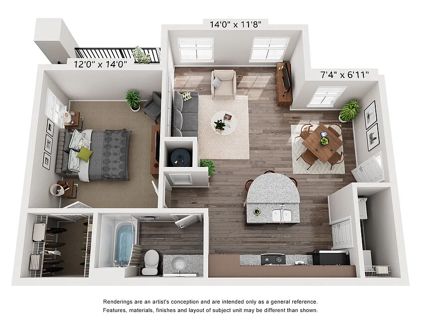 Floor plan 35W-A1