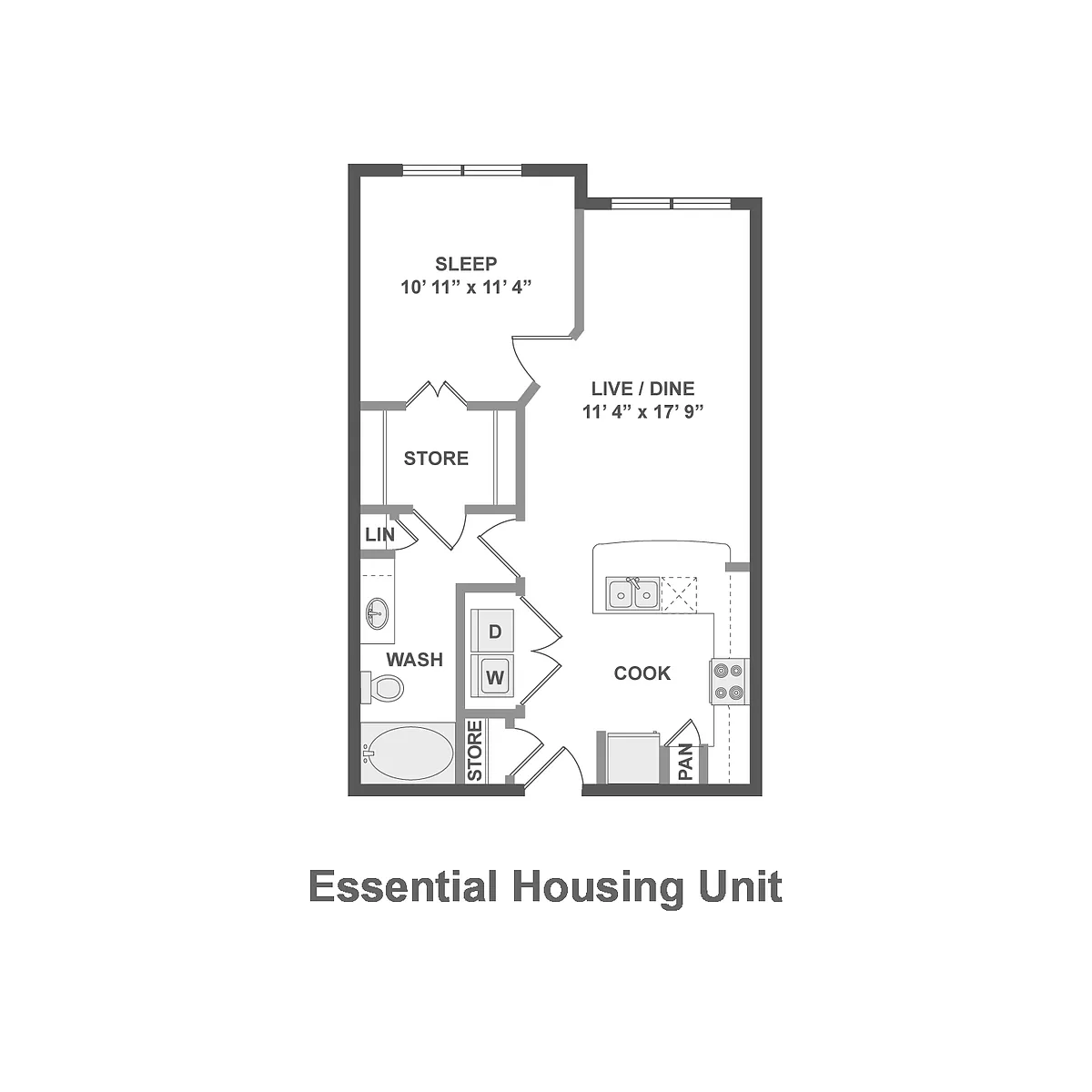 Floor plan A1.P8