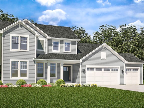 Riley Traditional Elevation 3 Car