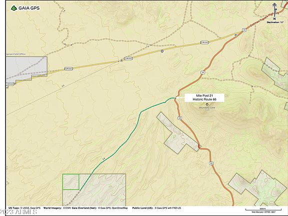 2nd image of 000 S 41 Acres Mohave Milltown Trail #1