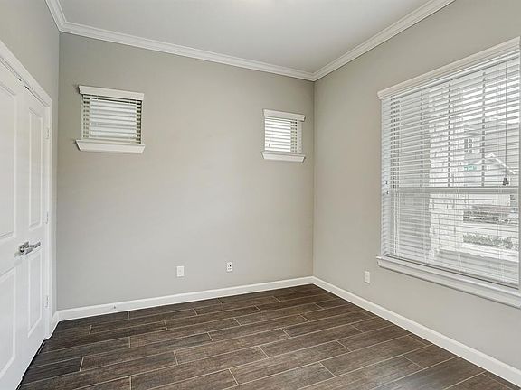 Study or formal dining area (huge closet under the stairs)