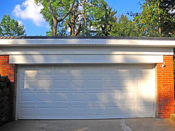 Detached two car garage