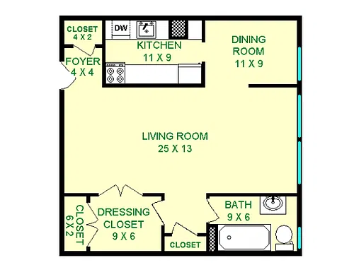 Floor plan Eldorado