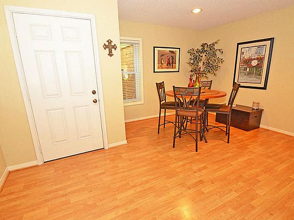 Wood flooring throughout the entry way!