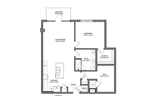 Floor plan D3