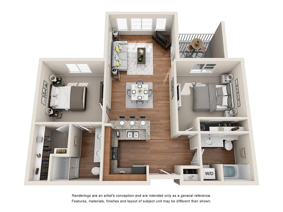 Floor plan Alpine Lake