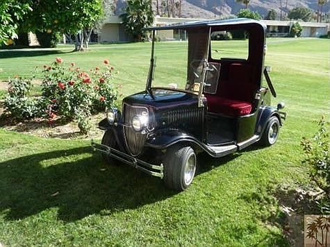 model-t golf cart included
