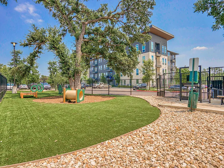 We are a pet-friendly community with a leash-free dog park and fun agility course.