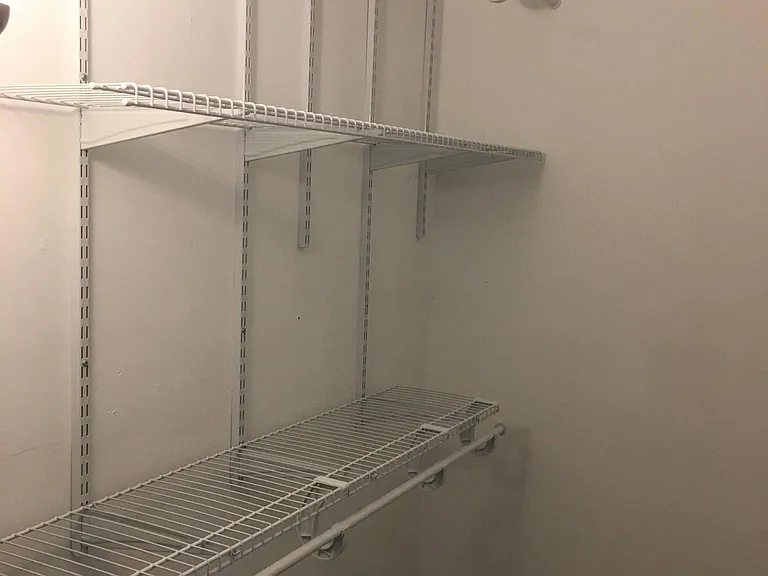 walk-in master closet