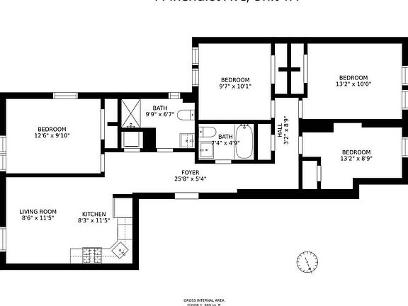 2nd image of 4 S Pinehurst Ave APT 1A