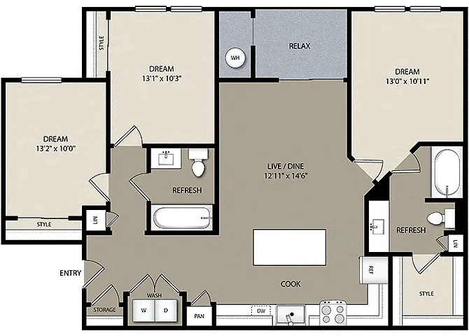 Floor plan C1