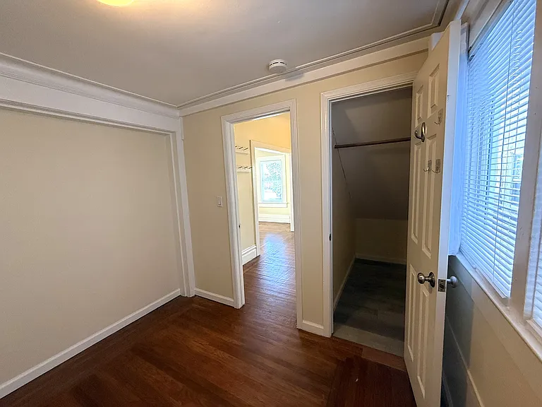 Downstairs bedroom closet