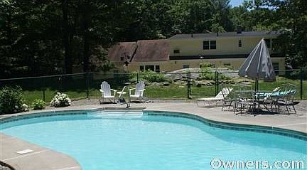 Custom heated inground pool and decking