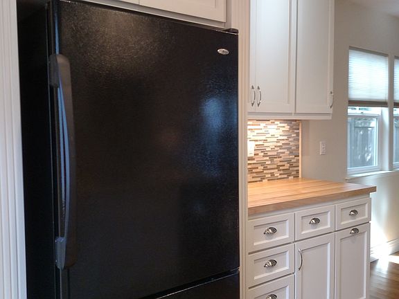 Floor to ceiling pantry, fridge included