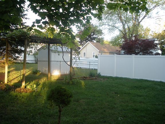fully fenced yard