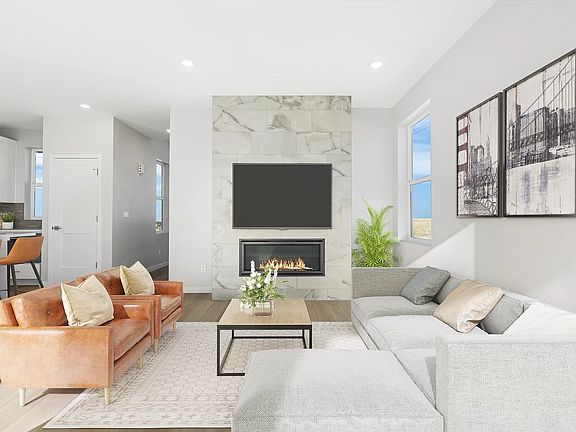 Homesite 47 Great Room - Virtually Staged