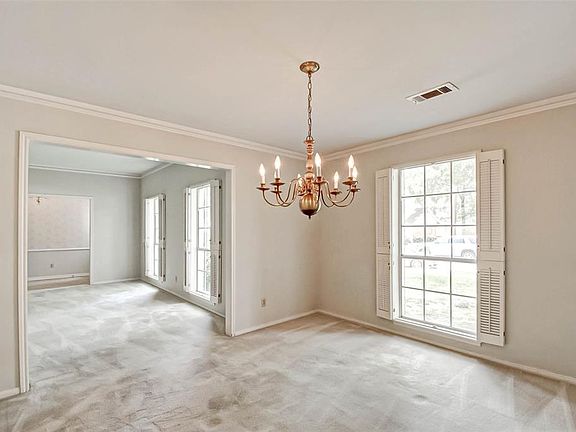 Formal Dining looking out into Formal Living.