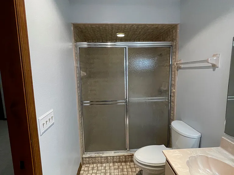 Master walk-in shower