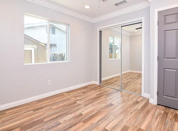 bedroom (one of three, same layout)