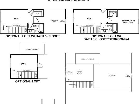Second Floor Options