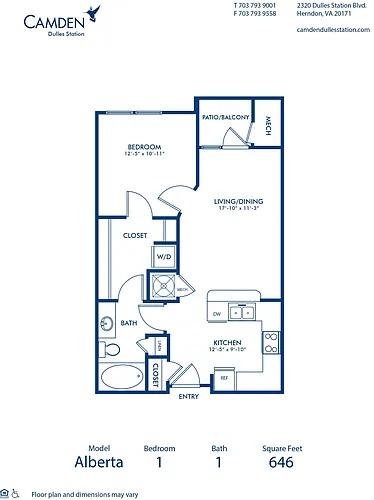 Floor plan Alberta