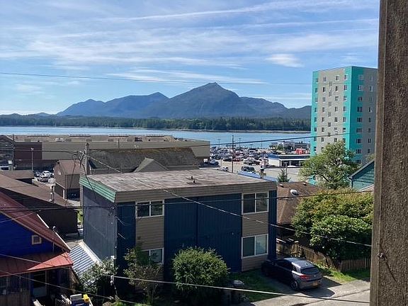 Views of Tongass Narrows and Gravina Island from the deck