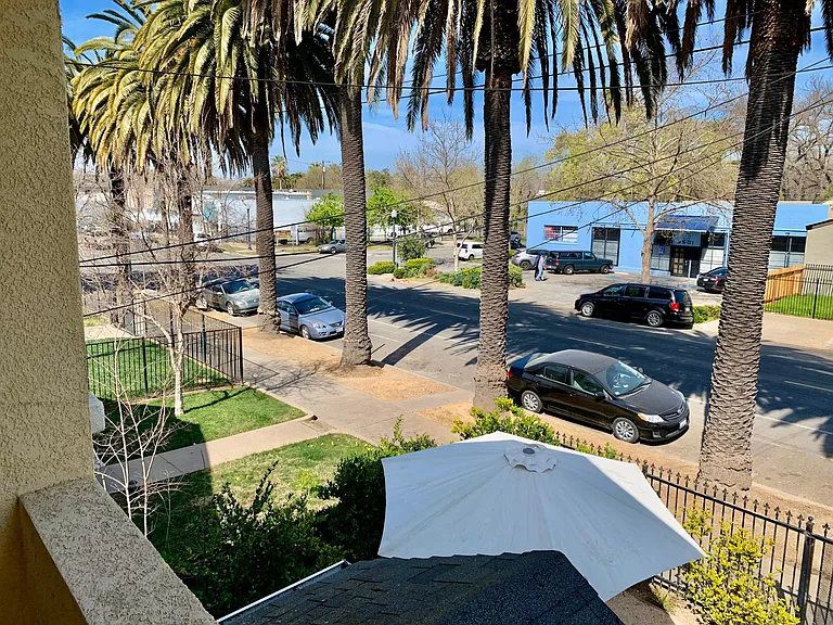 View from front porch