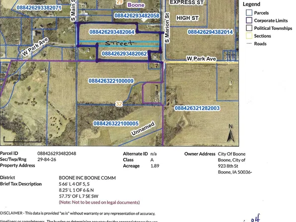 700 Park & Marion St, Boone, IA 50036