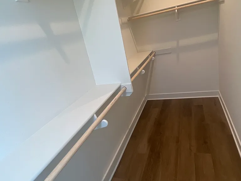 Primary closet