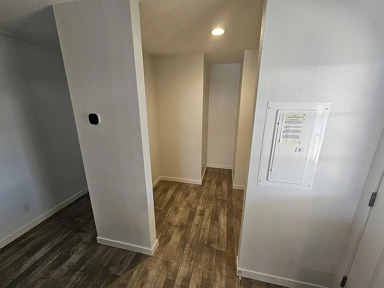 Interior Laundry Room & Hallway