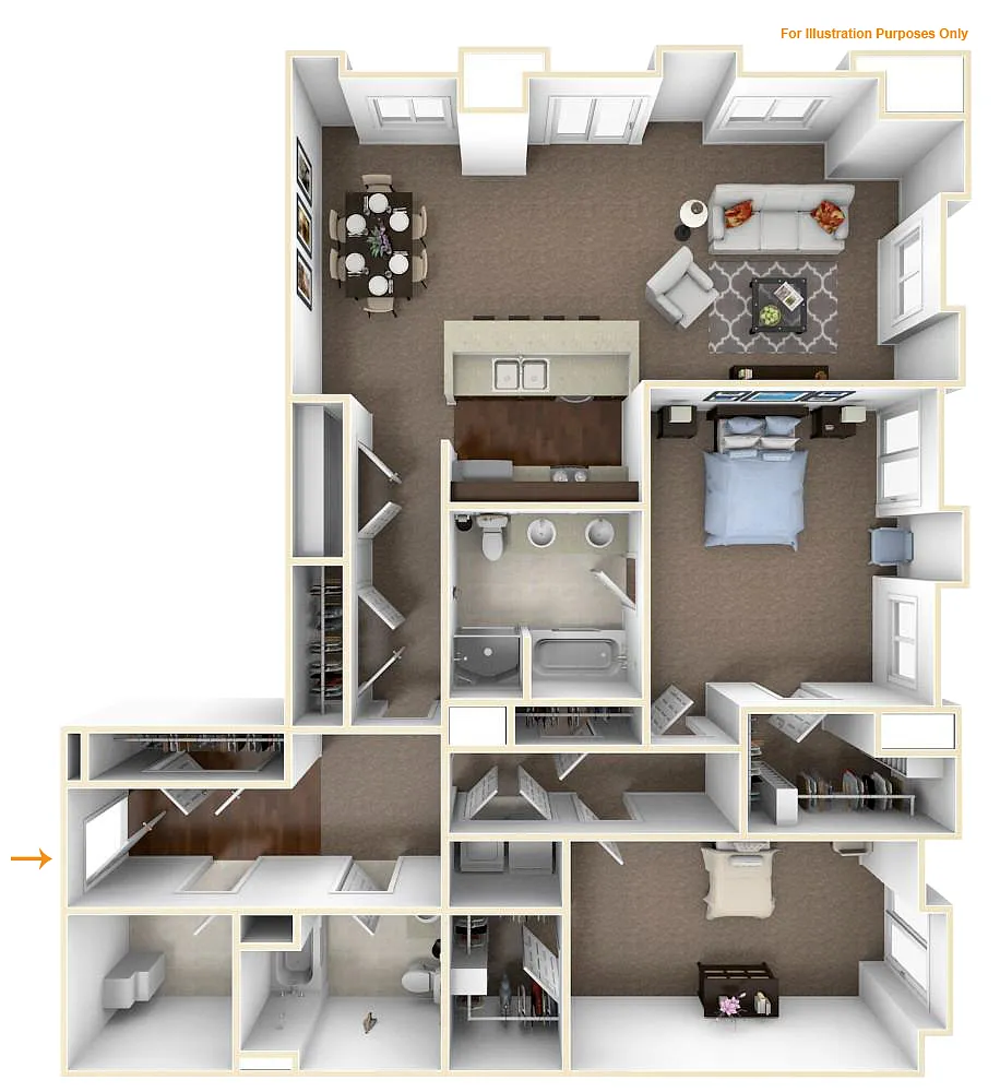 Floor plan Gainsborough 17