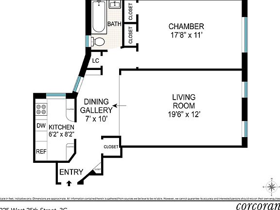 2nd image of 225 W 25th St APT 4C