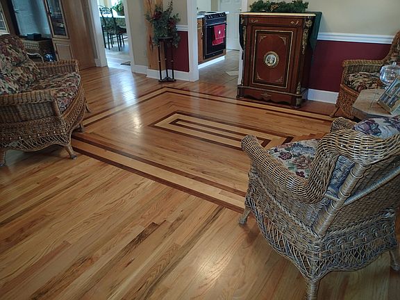 Inlay of Walnut and Ashe