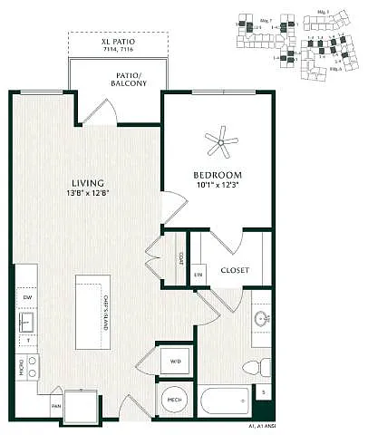 Floor plan A1