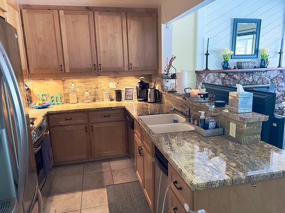 Kitchen fully stocked