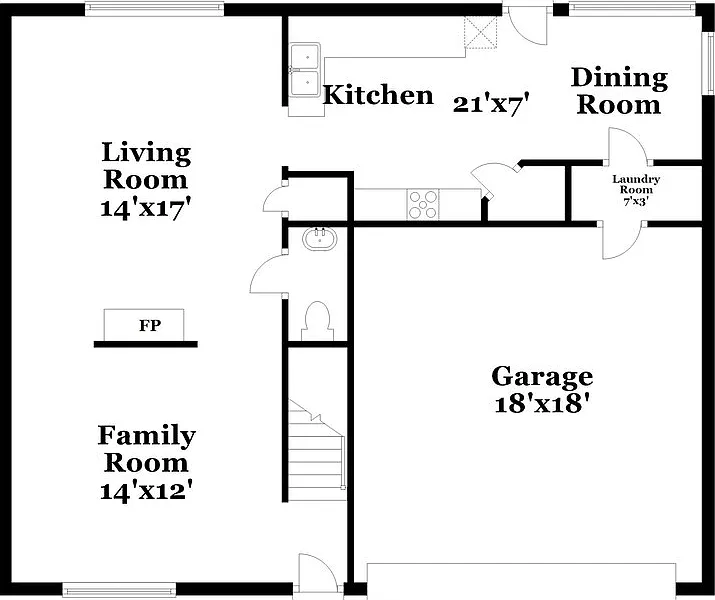 3 bed, 2.5 bath, 1513 sqft, $1,975 — Photo 2