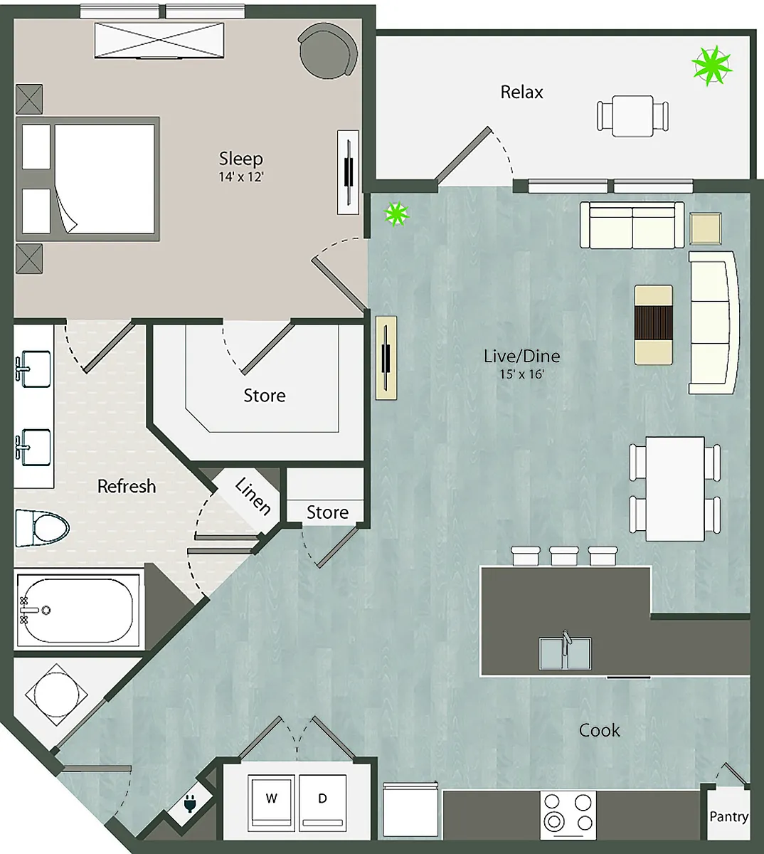 Floor plan Finch