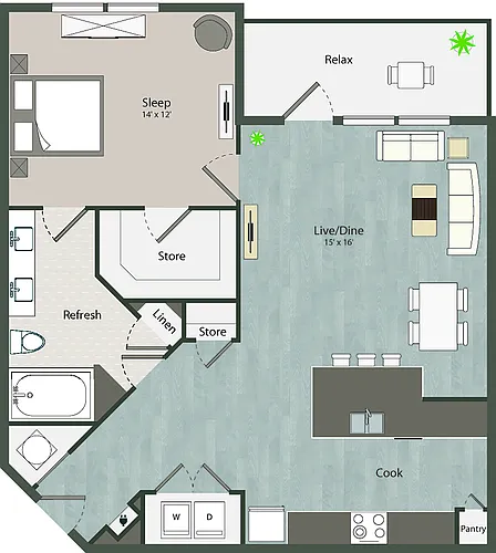Floor plan Finch
