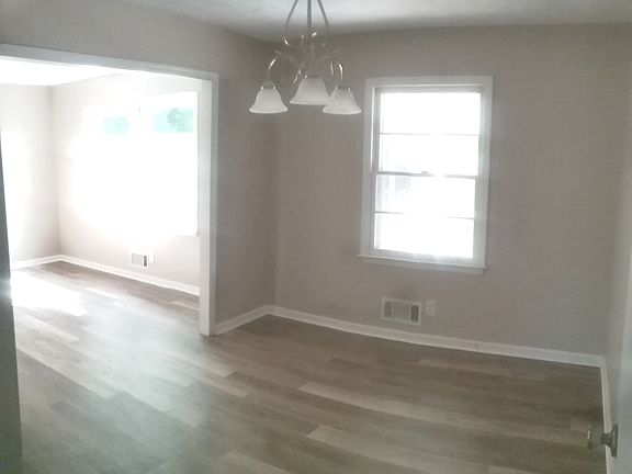 Dining room next to den