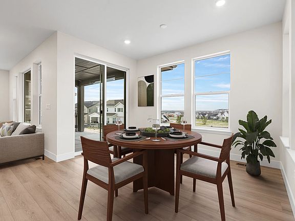 Homesite 18 Dining - Virtually Staged