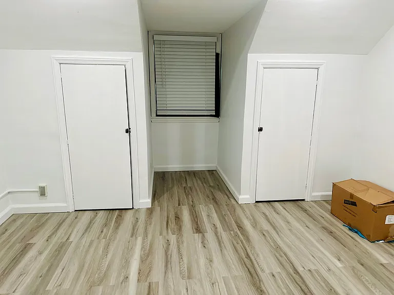 Closets in bedroom