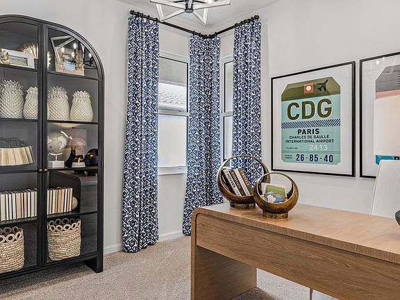 Bailey Model Home Flex Room - Model shown is from sister community