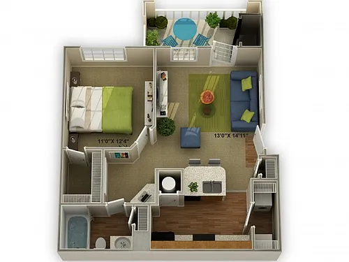 Floor plan The Ridgecrest