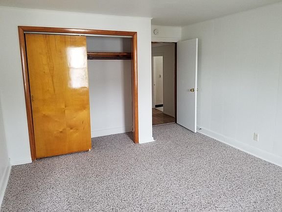 Bedroom with new carpet