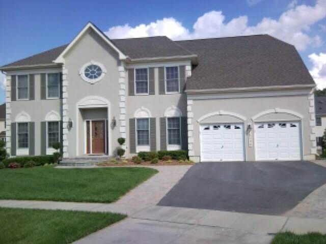 front yard and driveway